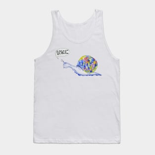 Space snail Tank Top